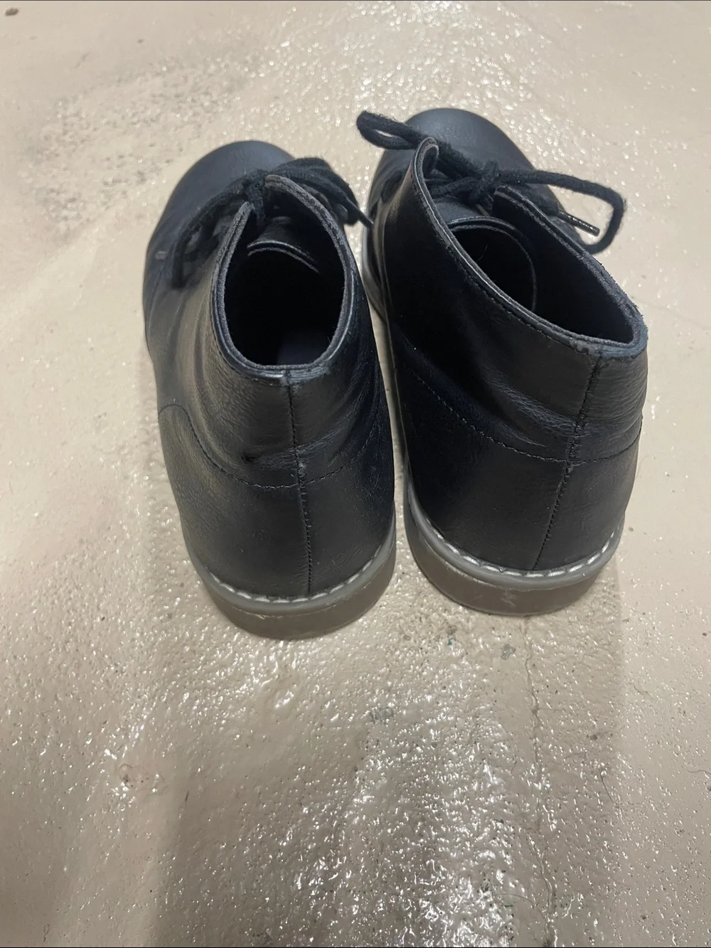 Boys Black Shoes Boots